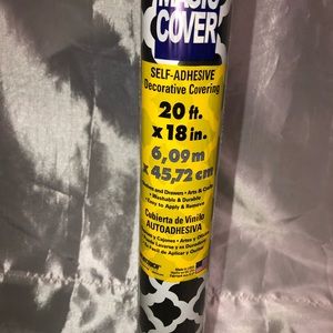 NEW Contact paper black talisman by Magic Cover